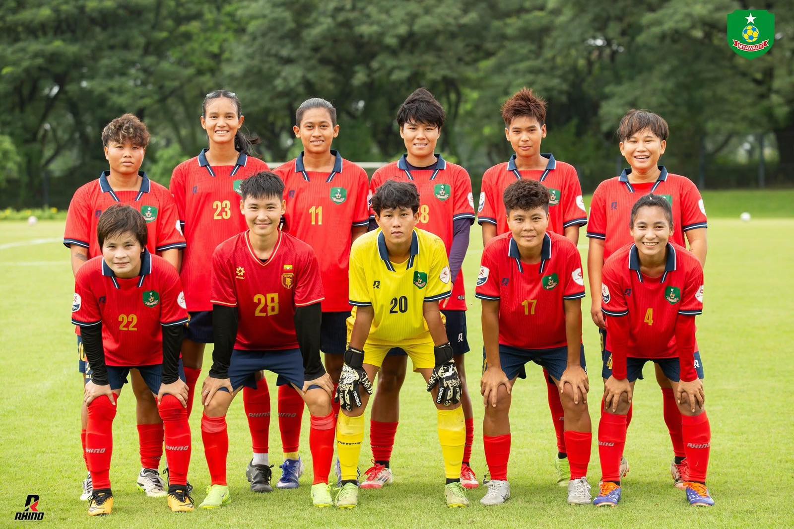 Myanmar Women’s League ဒုတိယအကျော့အတွက်ပြင်ဆင်နေသည့် မြဝတီအမျိုးသမီးအသင်း